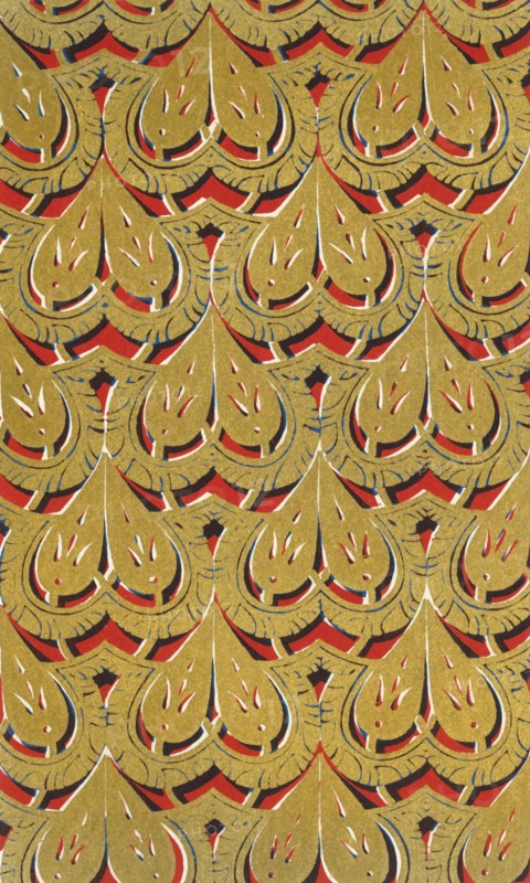 'Ornament in spandrils of arches, Hall of the Two Sisters', 1907. Creator: Unknown.