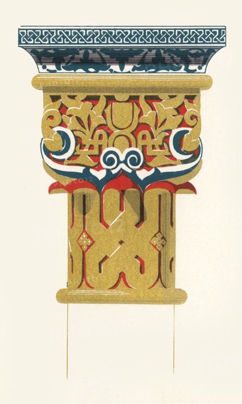 'Capital of Columns, Court of the Lions', 1907. Creator: Unknown.