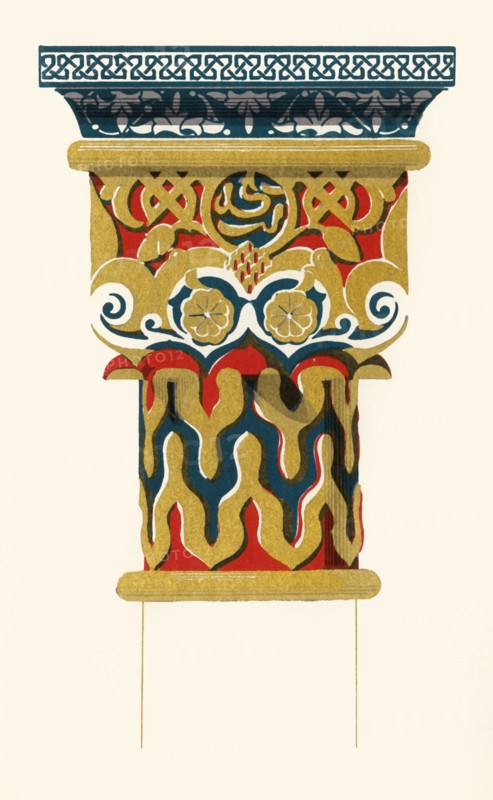 'Capital of Columns, Court of the Lions', 1907. Creator: Unknown.