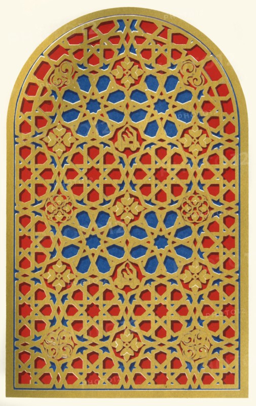 'Blank window, Hall of the Bark', 1907. Creator: Unknown.