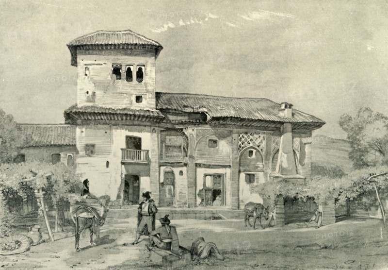 'House of Sanchez', c1830, (1907).  Creator: Unknown.