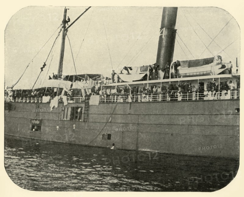 'The "Cherokee": in the Bay', Spanish-American War, June 1898, (1899). Creator: Burr McIntosh.