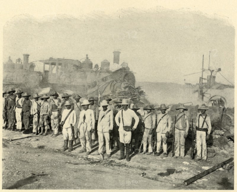 'Cuban Soldiers (?)...June 23rd', Spanish-American War, June 1898, (1899). Creator: Burr McIntosh.
