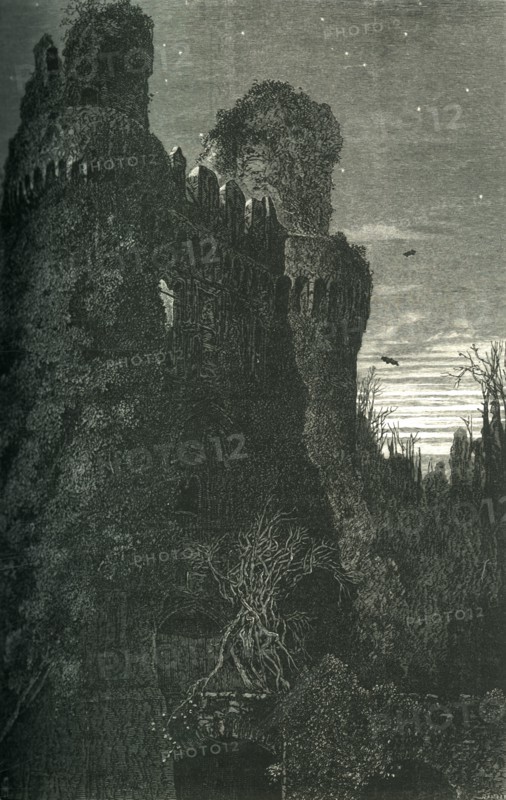 'Hurstmonceaux Castle', c1870.