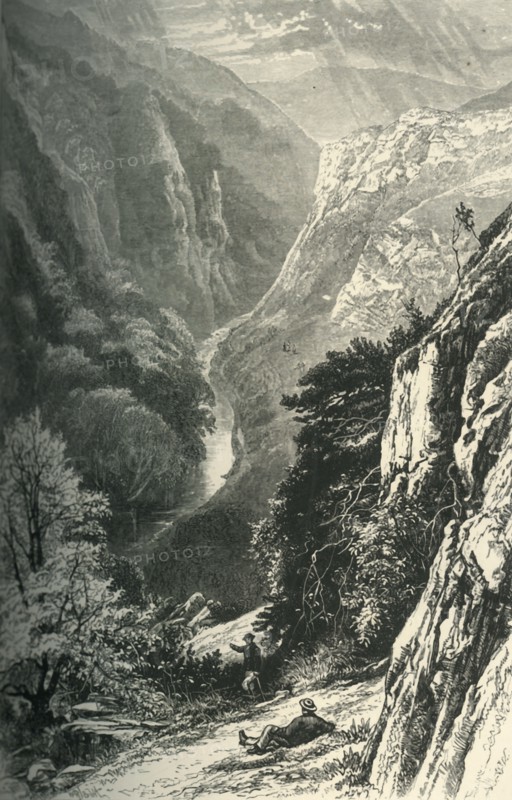 'In Dove Dale', c1870.