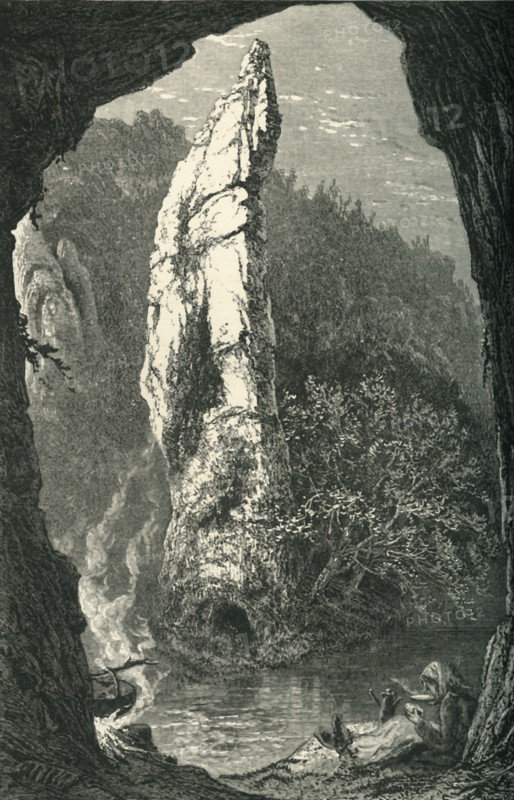 'Dove Dale', c1870.