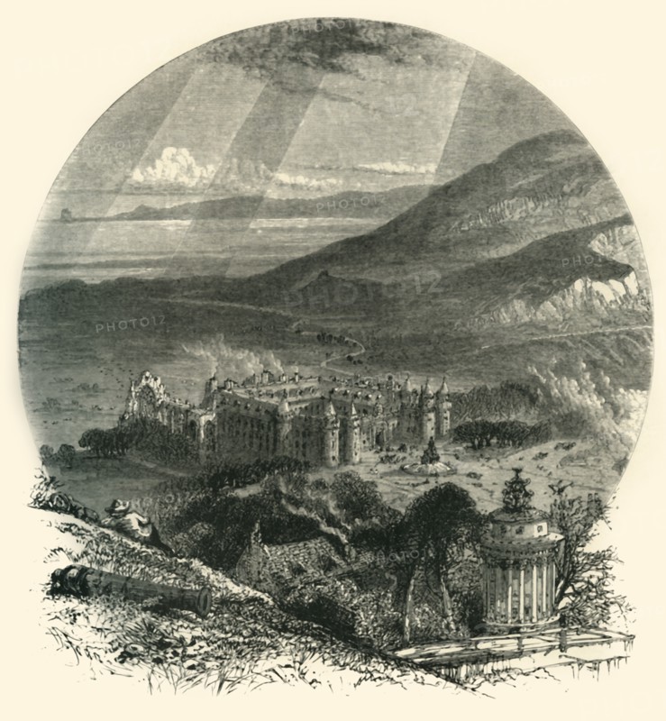 'Holyrood Palace', c1870.