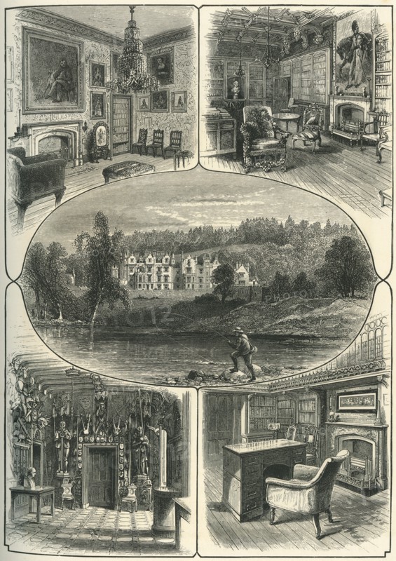 'Abbotsford', c1870.