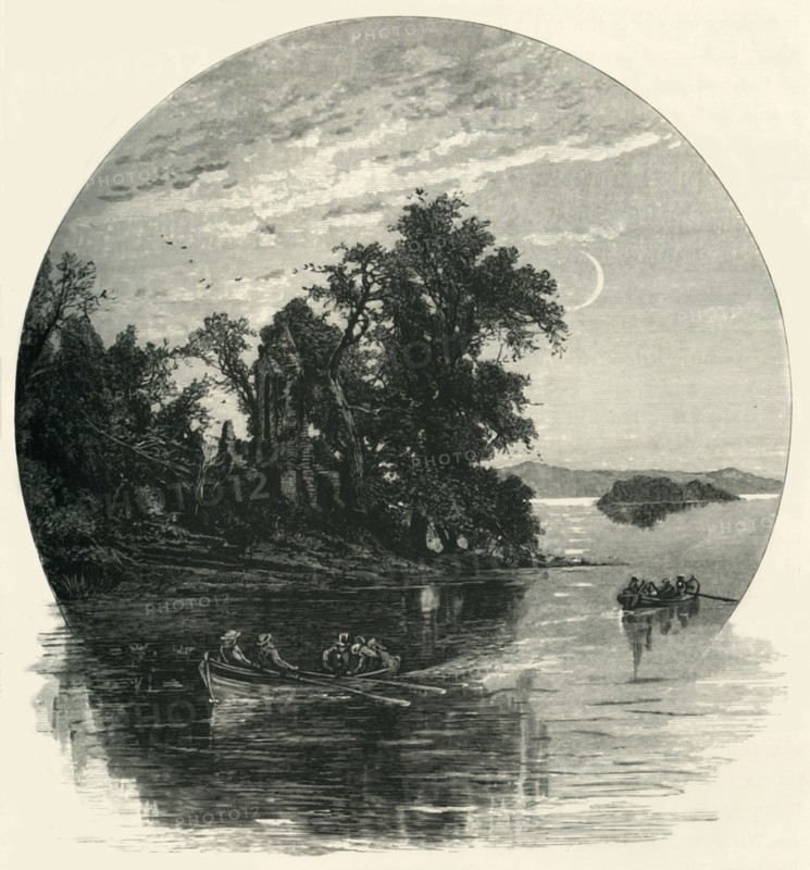 'Innisfallen, Killarney', c1870.