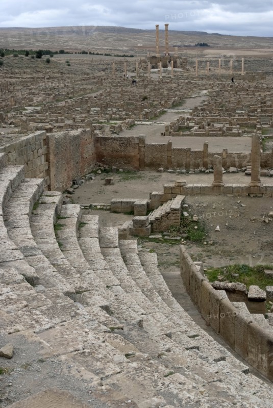 Algeria, Timgad, Theatre