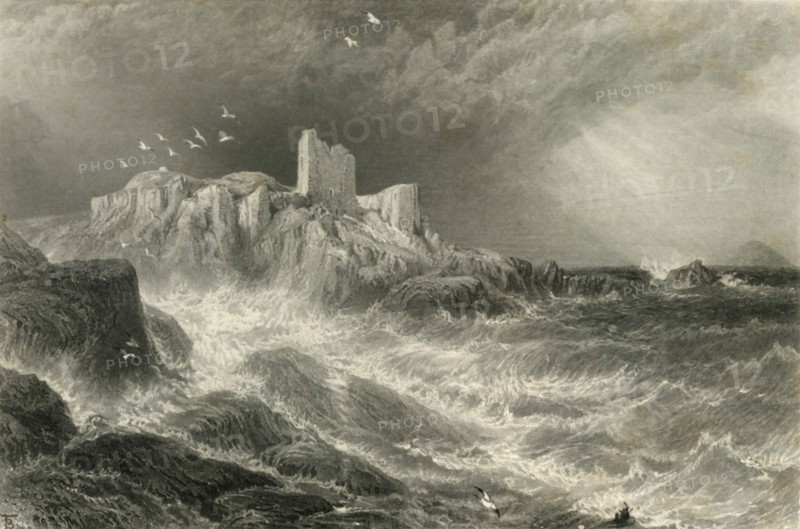 'Turnbury Castle', c1870.