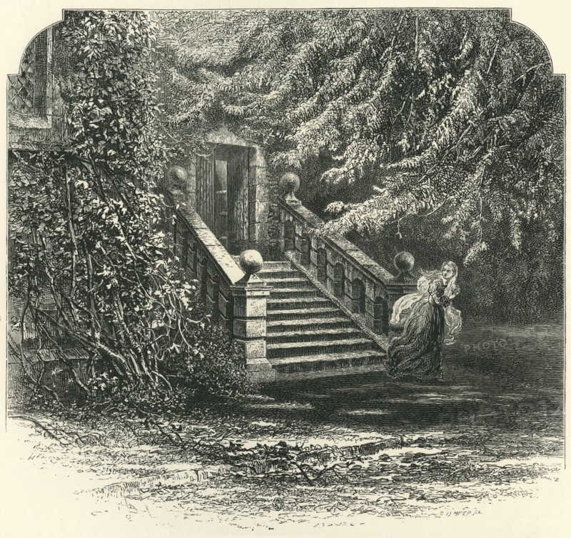 'Dorothy Vernon's Postern', c1870.