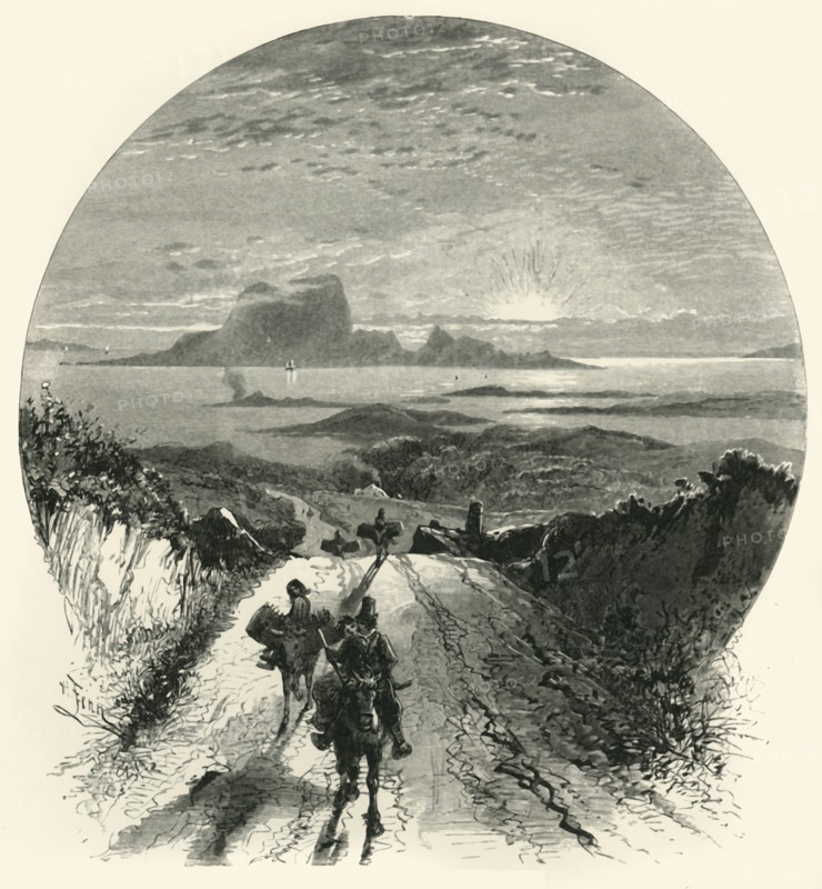 'Clare Island, Clew Bay', c1870.