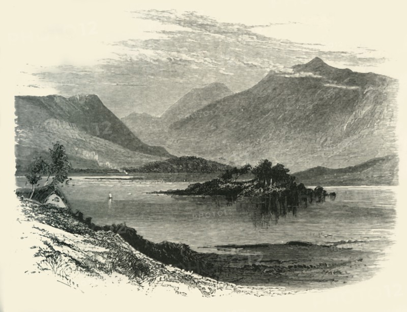 'The Twelve Pins of Binabola', c1870.