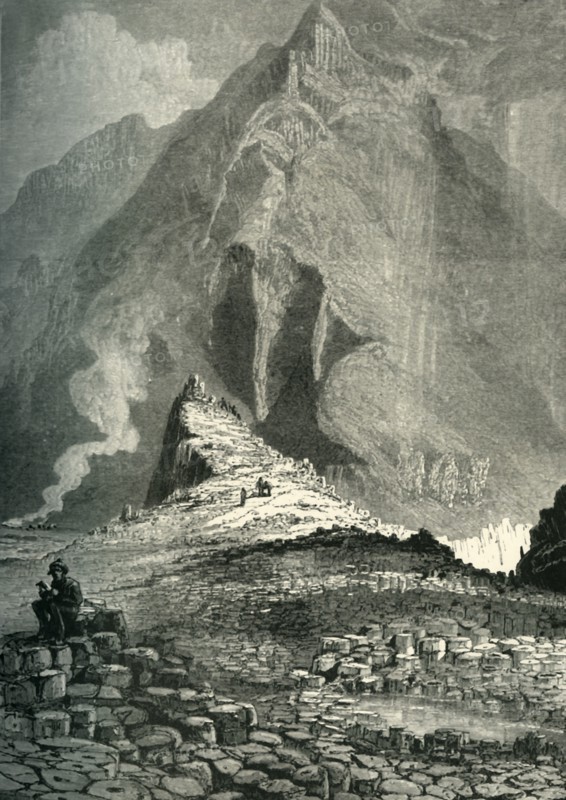 'The Giant's Causeway', c1870.