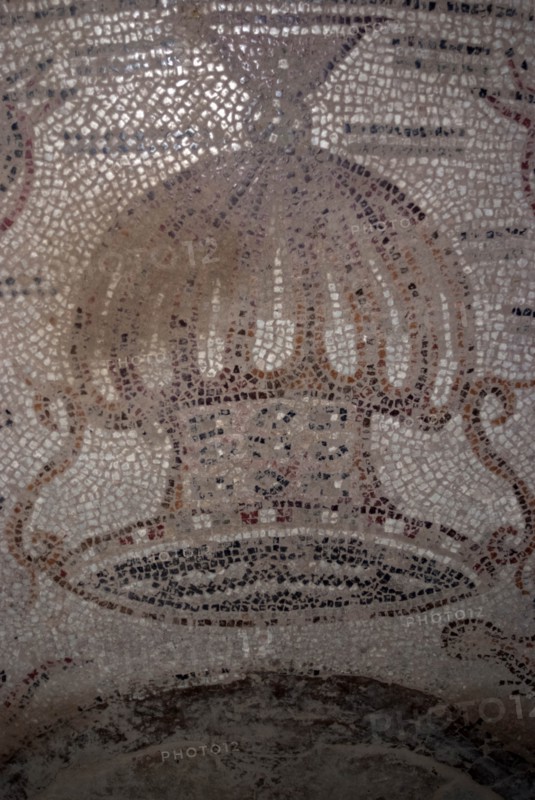 Algeria, Djemila, Baptistery, baths