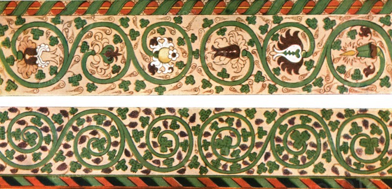 Decoration in Kumla Church, Sweden, (1928). Creator: Unknown.