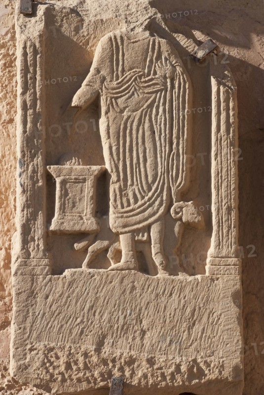 Algeria, Lambaesis, tombstones