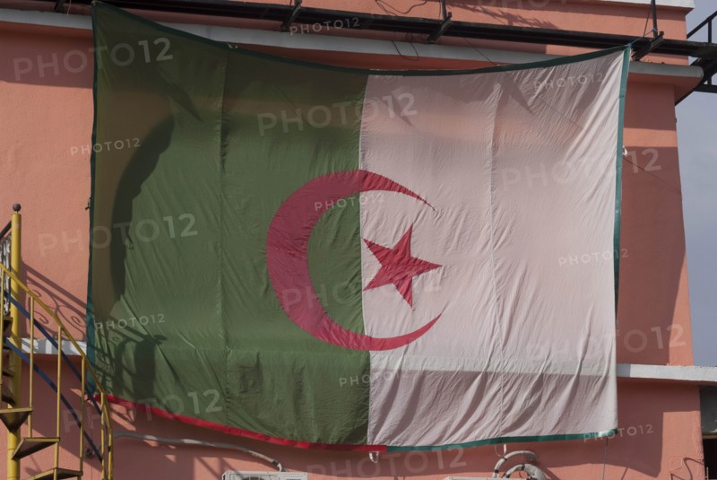 Algeria, Constantine, Algerian flag