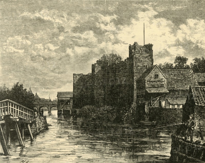 'Front of Newark Castle', 1898. Creator: Unknown.