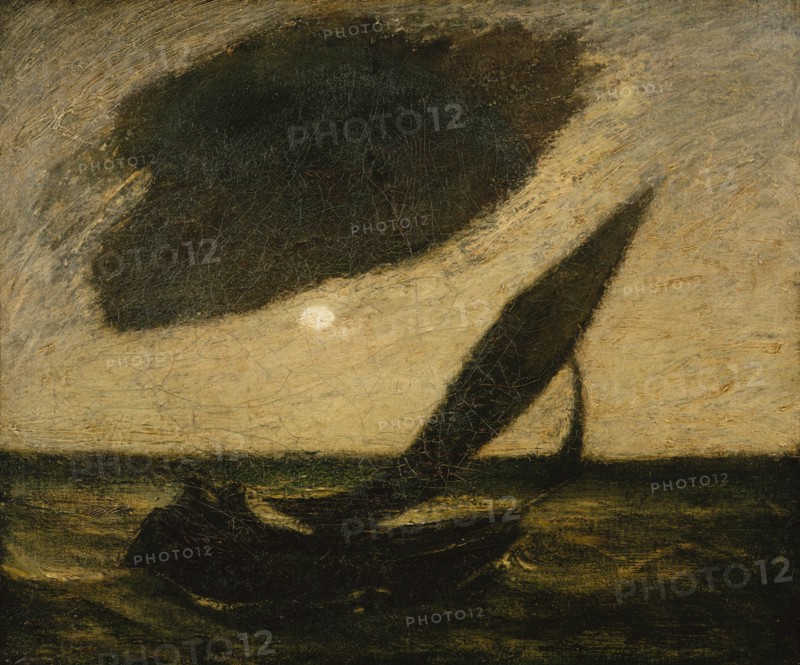 Under a Cloud, ca. 1900. Creator: Albert Pinkham Ryder.