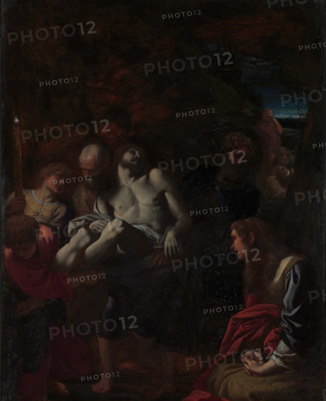The Burial of Christ, 1595. Creator: Annibale Carracci.