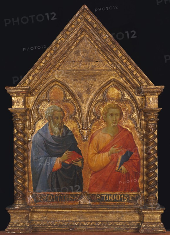 Saints Matthias and Thomas, ca. 1350. Creator: Bartolommeo Bulgarini.