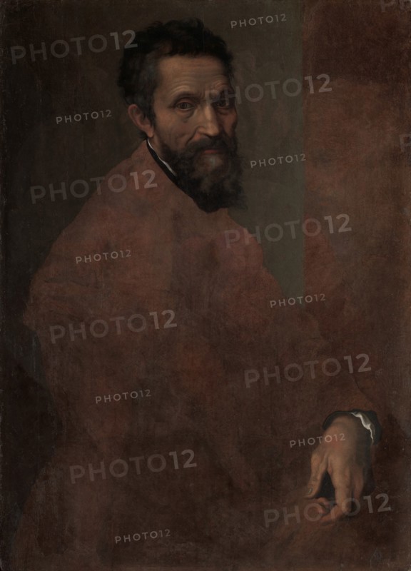 Michelangelo Buonarroti (1475-1564), probably ca. 1544. Creator: Daniele da Volterra.