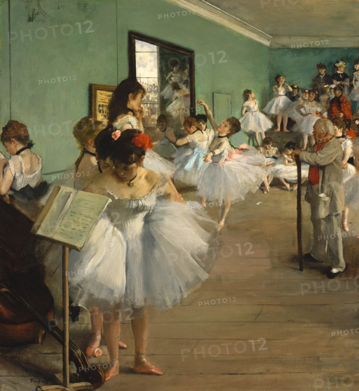 The Dance Class, 1874. Creator: Edgar Degas.