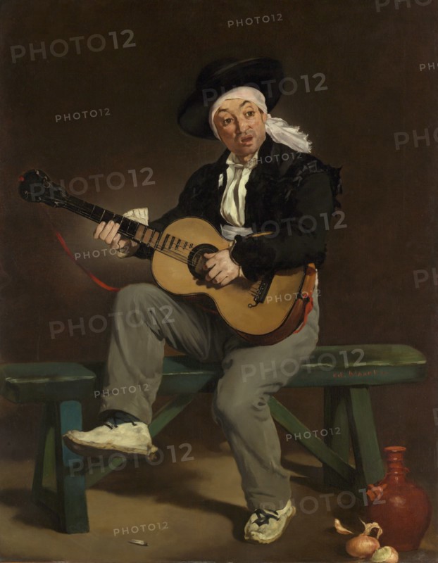 The Spanish Singer, 1860. Creator: Edouard Manet.