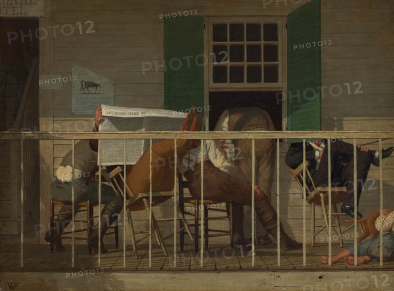 The True American, ca. 1874. Creator: Enoch Wood Perry.