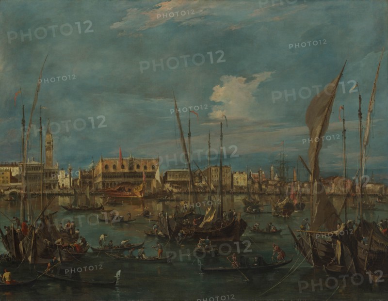 Venice from the Bacino di San Marco, ca. 1765. Creator: Francesco Guardi.