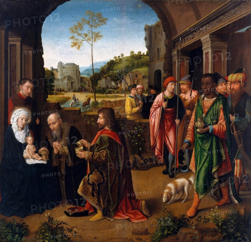 The Adoration of the Magi, ca. 1520. Creator: Workshop of Gerard David.