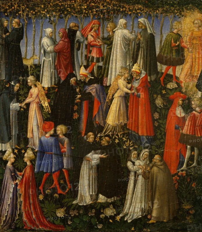 Paradise, 1445. Creator: Giovanni di Paolo.