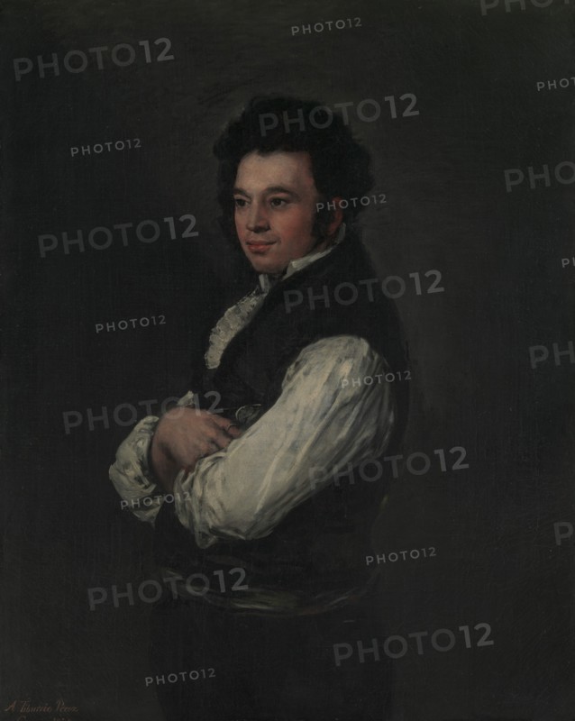 Tiburcio Pérez y Cuervo (1785/86-1841), the Architect, 1820. Creator: Francisco Goya.