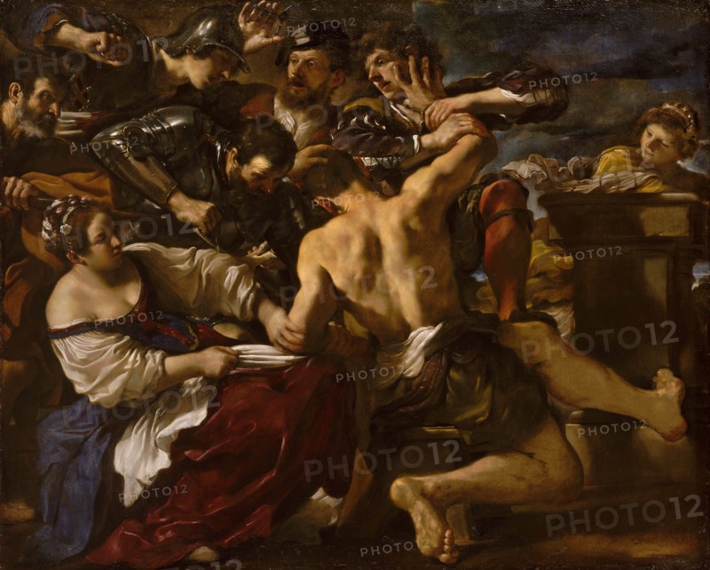 Samson Captured by the Philistines, 1619. Creator: Guercino.