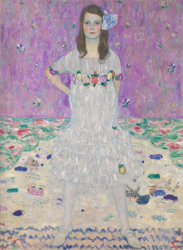 Mäda Primavesi (1903-2000), 1912-13. Creator: Gustav Klimt.