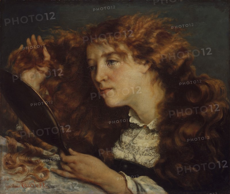 Jo, La Belle Irlandaise, 1865-66. Creator: Gustave Courbet.