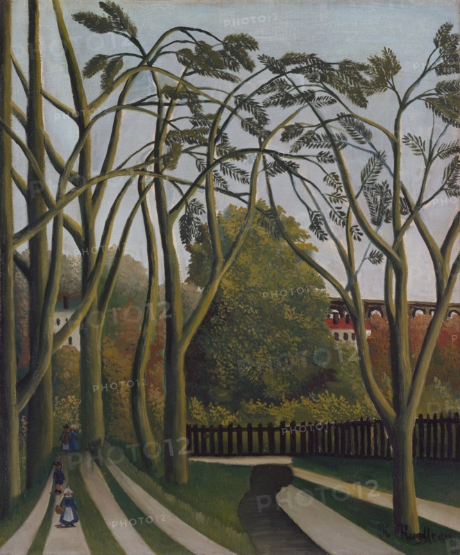 The Banks of the Bièvre near Bicêtre, ca. 1908-09. Creator: Henri Rousseau.