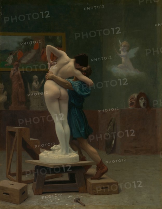 Pygmalion and Galatea, ca. 1890. Creator: Jean-Leon Gerome.