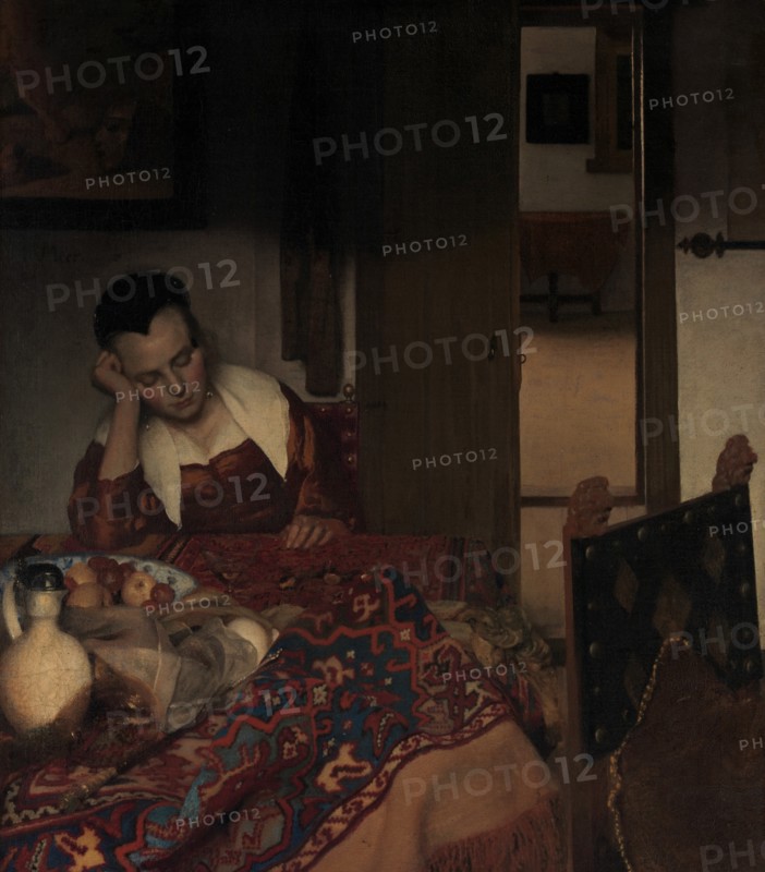 A Maid Asleep, ca. 1656-57. Creator: Jan Vermeer.