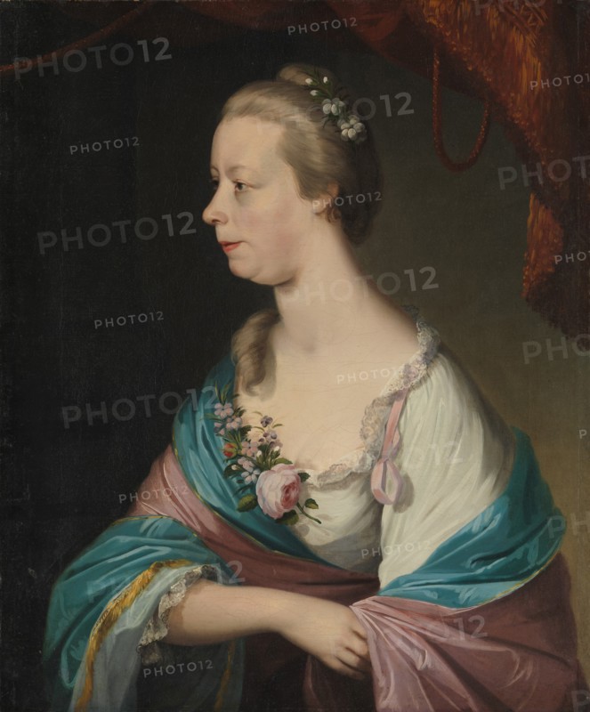 Christiana Stille Keen, ca. 1769. Creator: Matthew Pratt.