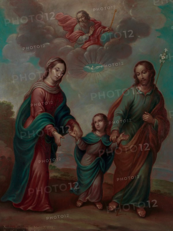 The Return of the Holy Family from Egypt, 1773. Creator: Nicolás Enríquez.