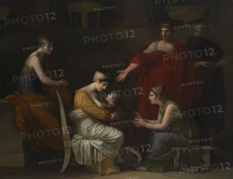 Andromache and Astyanax, ?1813-17; 1823-24?. Creator: Pierre-Paul Prud'hon.