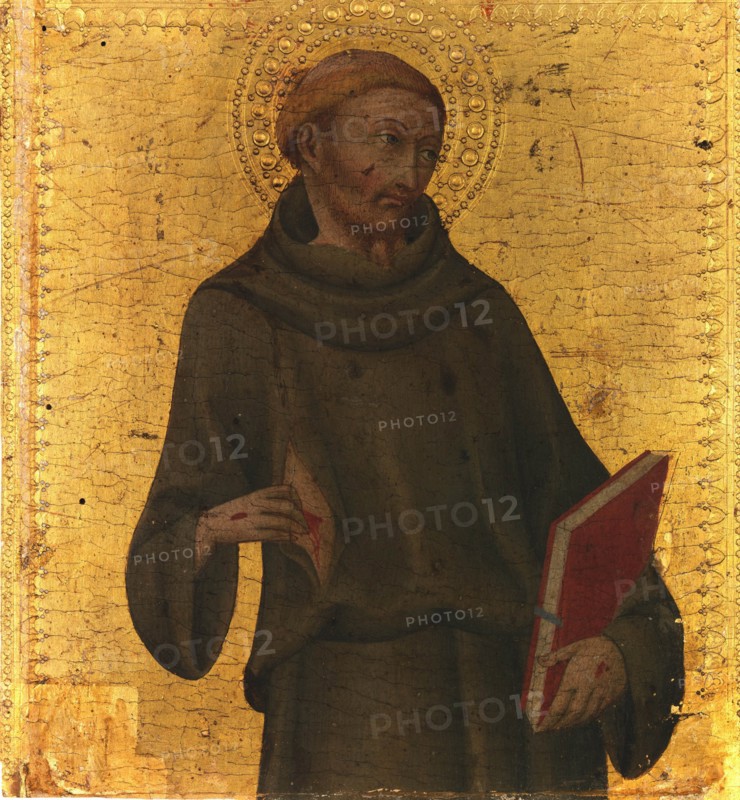 Saint Francis, 1450s. Creator: Sano di Pietro.