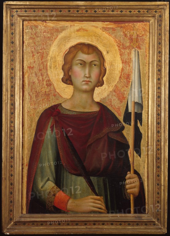 Saint Ansanus, ca. 1326. Creator: Simone Martini.