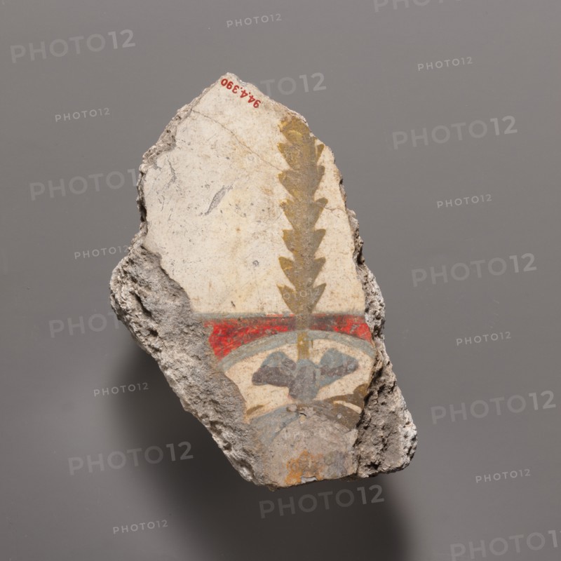 Wall painting fragment, 1st century A.D.. Creator: Unknown.