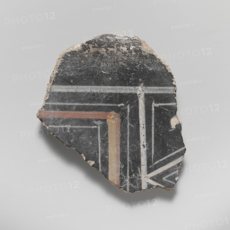 Wall painting fragment, 1st century A.D.. Creator: Unknown.