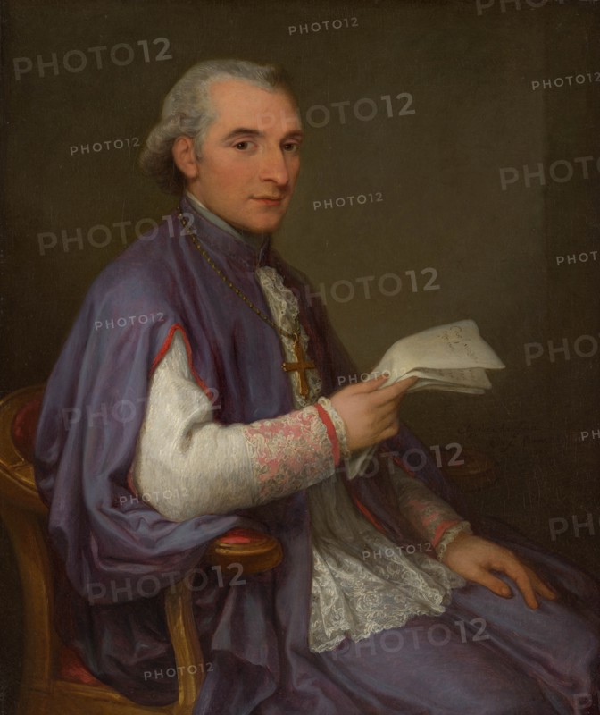 Monsignor Giuseppe Spina (1756-1828), 1798. Creator: Angelica Kauffman.