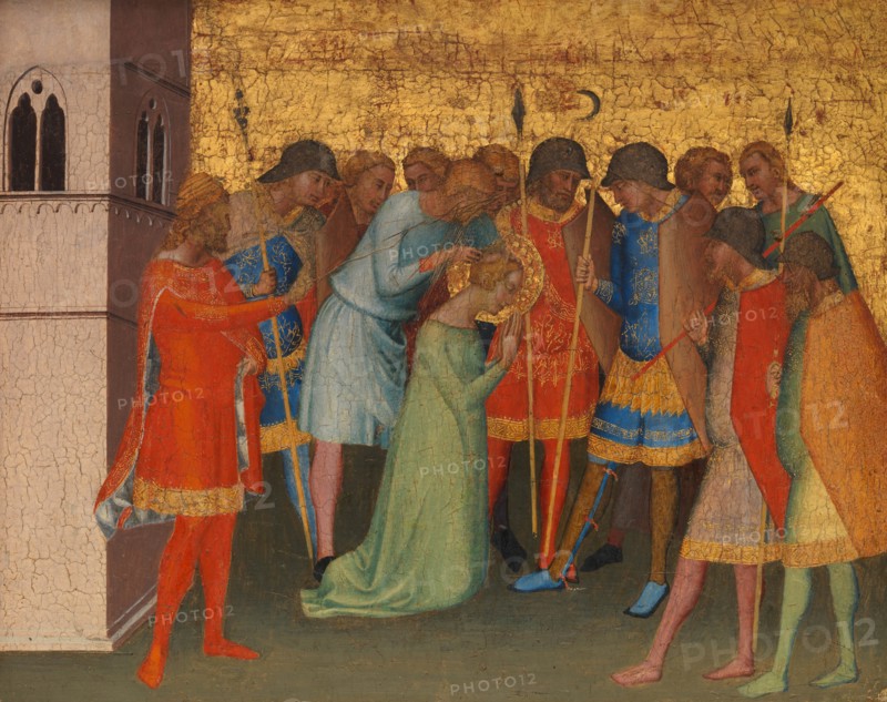 Saint Reparata Being Prepared for Execution. Creator: Bernardo Daddi.